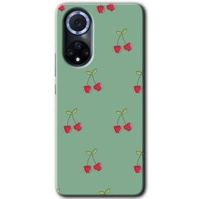 Huawei Nova 9 Kiraz Berry Baskılı Uyumlu Silikon Kılıf