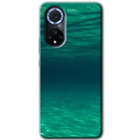 Huawei Nova 9 Kırmızı Gül Baskılı Uyumlu Silikon Kılıf
