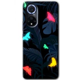 Huawei Nova 9 Lighter Butterfly Baskılı Uyumlu Silikon Kılıf