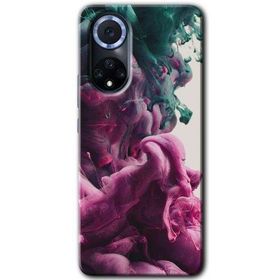 Huawei Nova 9 Liquid Cloud Baskılı Uyumlu Silikon Kılıf