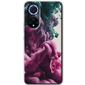 Huawei Nova 9 Liquid Cloud Baskılı Uyumlu Silikon Kılıf
