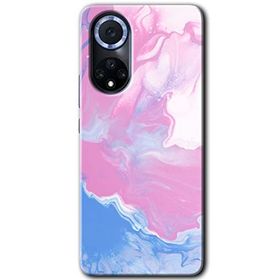 Huawei Nova 9 Liquid Lekeler Art Baskılı Uyumlu Silikon Kılıf