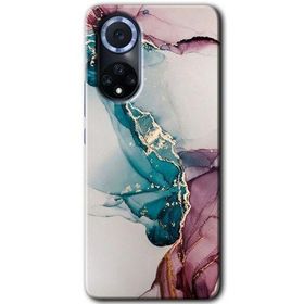 Huawei Nova 9 Liquid Mermer Baskılı Uyumlu Silikon Kılıf