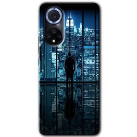 Huawei Nova 9 Mat Çiçek Baskılı Uyumlu Silikon Kılıf