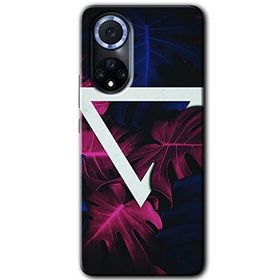 Huawei Nova 9 Mekanik Yaprak Baskılı Uyumlu Silikon Kılıf