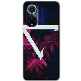 Huawei Nova 9 Mekanik Yaprak Baskılı Uyumlu Silikon Kılıf