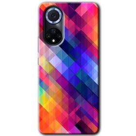 Huawei Nova 9 Multi Oblique Baskılı Uyumlu Silikon Kılıf