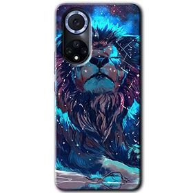 Huawei Nova 9 Neon Aslan Baskılı Uyumlu Silikon Kılıf