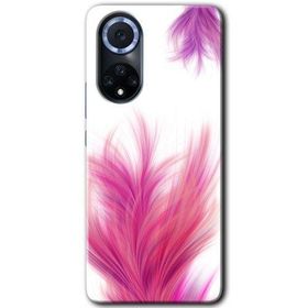 Huawei Nova 9 Pembe Tüy Baskılı Uyumlu Silikon Kılıf