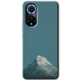 Huawei Nova 9 Polygon Graident 3 Baskılı Uyumlu Silikon Kılıf