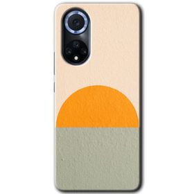 Huawei Nova 9 Polygon Graident 3 Baskılı Uyumlu Silikon Kılıf