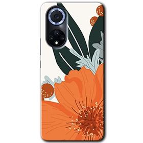 Huawei Nova 9 Portakal Çiçeği Baskılı Uyumlu Silikon Kılıf