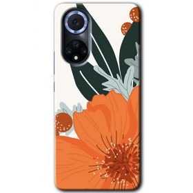 Huawei Nova 9 Portakal Çiçeği Baskılı Uyumlu Silikon Kılıf