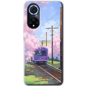 Huawei Nova 9 Rails Paint Baskılı Uyumlu Silikon Kılıf