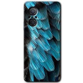 Huawei Nova 9 SE 9D Tüyler Baskılı Uyumlu Silikon Kılıf