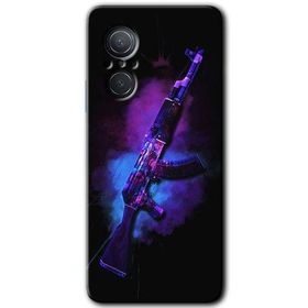 Huawei Nova 9 SE AK Baskılı Uyumlu Silikon Kılıf