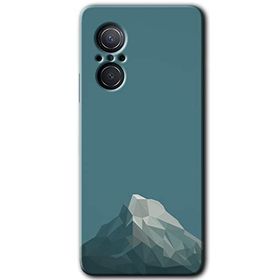 Huawei Nova 9 SE Alone Mountain Baskılı Uyumlu Silikon Kılıf