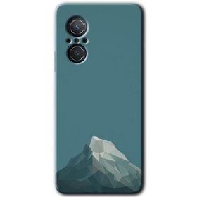 Huawei Nova 9 SE Alone Mountain Baskılı Uyumlu Silikon Kılıf