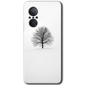 Huawei Nova 9 SE Alone Tree Baskılı Uyumlu Silikon Kılıf