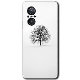 Huawei Nova 9 SE Alone Tree Baskılı Uyumlu Silikon Kılıf