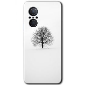 Huawei Nova 9 SE Alone Tree Baskılı Uyumlu Silikon Kılıf