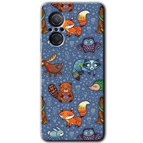 Huawei Nova 9 SE Animals Funny Baskılı Uyumlu Silikon Kılıf