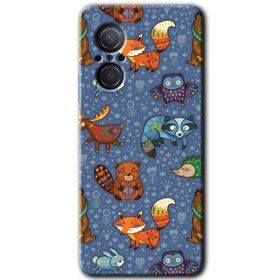 Huawei Nova 9 SE Animals Funny Baskılı Uyumlu Silikon Kılıf