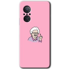 Huawei Nova 9 SE Bad Grandmother Baskılı Uyumlu Silikon Kılıf