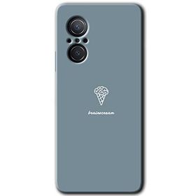 Huawei Nova 9 SE Beyin Gıdası Baskılı Uyumlu Silikon Kılıf