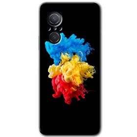Huawei Nova 9 SE Black 1 Baskılı Uyumlu Silikon Kılıf