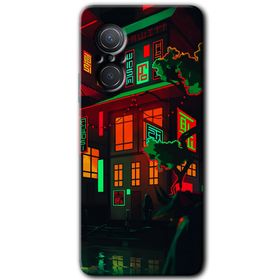 Huawei Nova 9 SE China Street Baskılı Uyumlu Silikon Kılıf