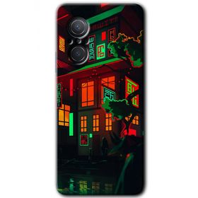Huawei Nova 9 SE China Street Baskılı Uyumlu Silikon Kılıf