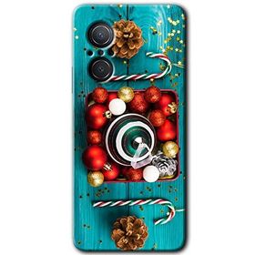 Huawei Nova 9 SE Christmas Baskılı Uyumlu Silikon Kılıf