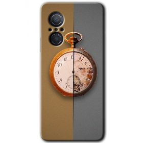 Huawei Nova 9 SE Clocks Artwork Baskılı Uyumlu Silikon Kılıf