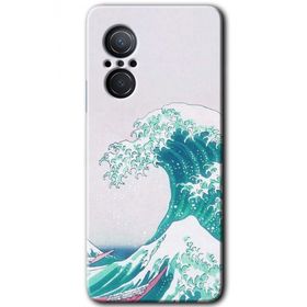 Huawei Nova 9 SE Dalga Baskılı Uyumlu Silikon Kılıf