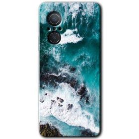 Huawei Nova 9 SE Deniz Kıyısı Baskılı Uyumlu Silikon Kılıf