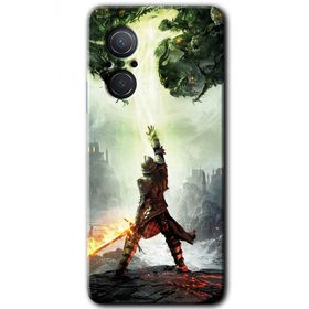 Huawei Nova 9 SE Dragon Hunter Baskılı Uyumlu Silikon Kılıf