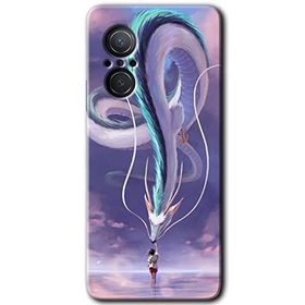 Huawei Nova 9 SE Dragon Snake Baskılı Uyumlu Silikon Kılıf
