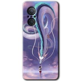 Huawei Nova 9 SE Dragon Snake Baskılı Uyumlu Silikon Kılıf