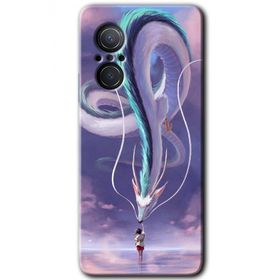 Huawei Nova 9 SE Dragon Snake Baskılı Uyumlu Silikon Kılıf