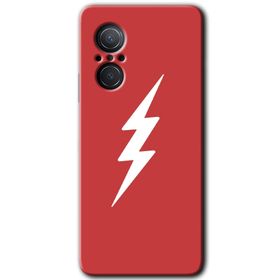 Huawei Nova 9 SE Flash Logo Baskılı Uyumlu Silikon Kılıf