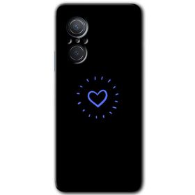 Huawei Nova 9 SE Flash Logo Baskılı Uyumlu Silikon Kılıf