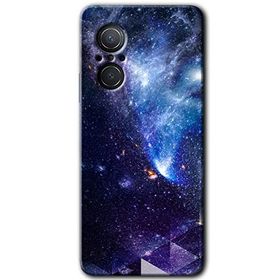 Huawei Nova 9 SE Galaksi Baskılı Uyumlu Silikon Kılıf