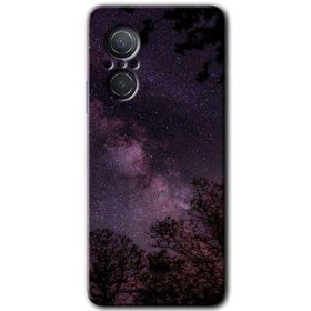 Huawei Nova 9 SE Gece Galaksi Baskılı Uyumlu Silikon Kılıf