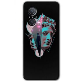 Huawei Nova 9 SE Heykel Baskılı Uyumlu Silikon Kılıf