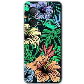 Huawei Nova 9 SE Hibiscus Flowers Baskılı Uyumlu Silikon Kılıf