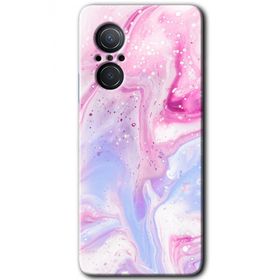 Huawei Nova 9 SE Kabarmış Leke Baskılı Uyumlu Silikon Kılıf