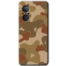 Huawei Nova 9 SE Kamuflaj 10 Baskılı Uyumlu Silikon Kılıf