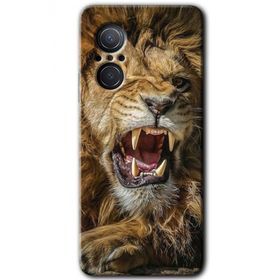 Huawei Nova 9 SE King Lion Baskılı Uyumlu Silikon Kılıf