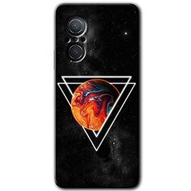 Huawei Nova 9 SE Kızıl Gezegen Baskılı Uyumlu Silikon Kılıf